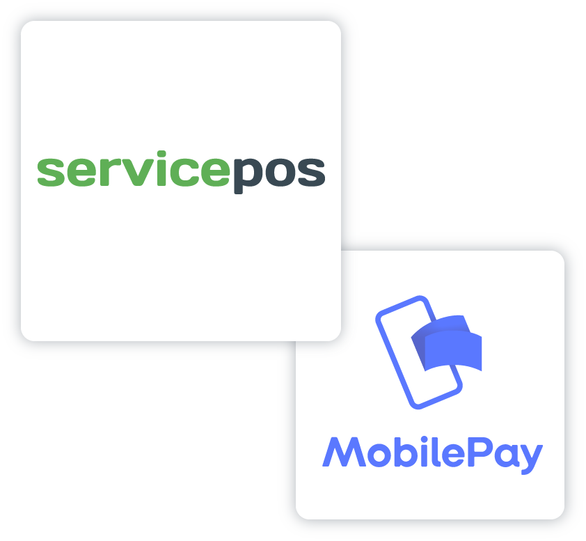 MobilePay og Servicepos