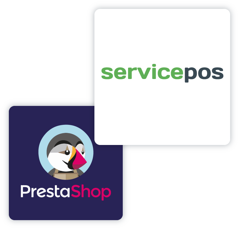 PrestaShop og Servicepos