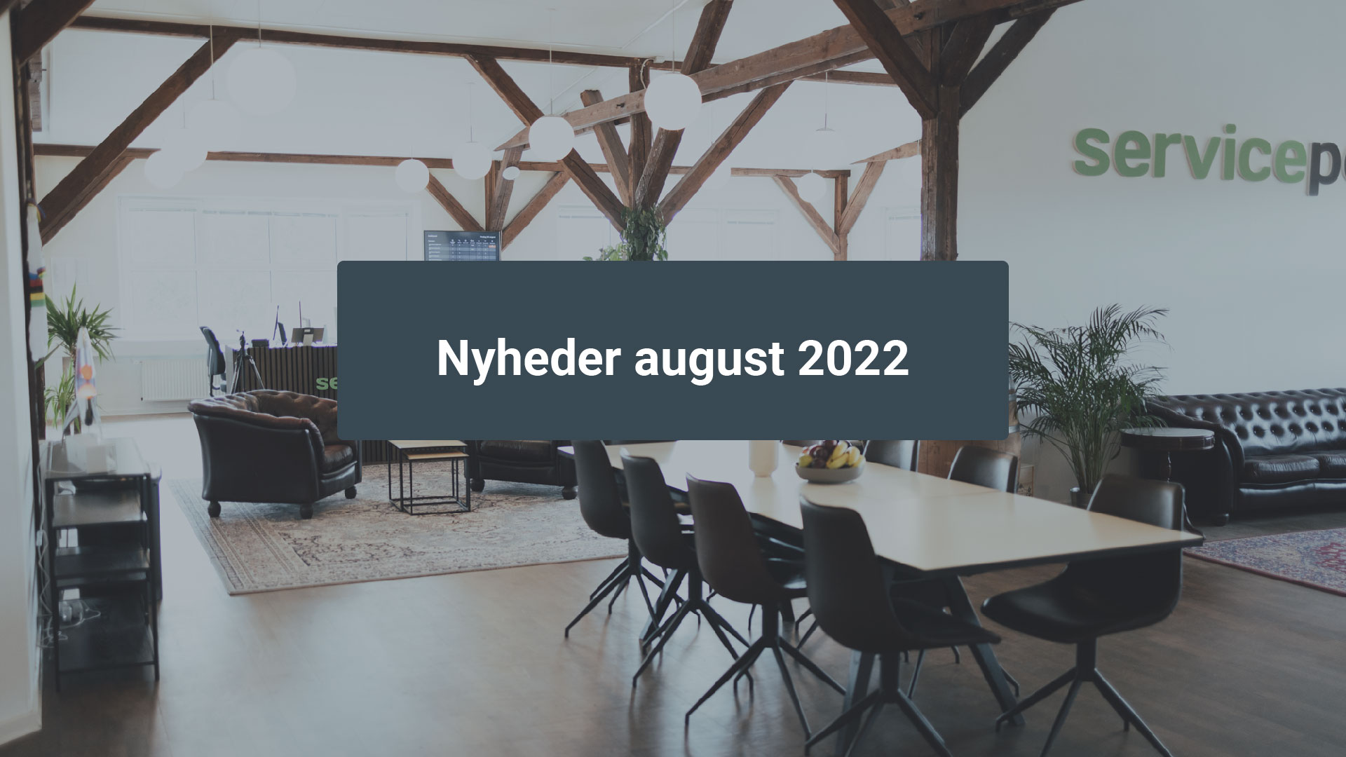 Nyheder august 2022